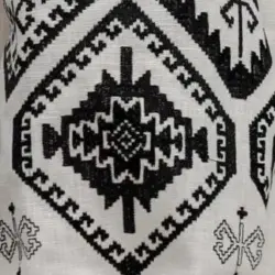 Women’s White Gorgany Embroidered shirt