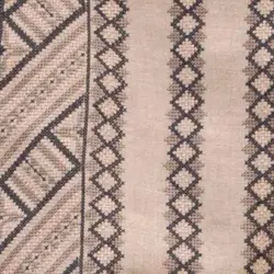 Men’s embroidered shirt Gori natural linen