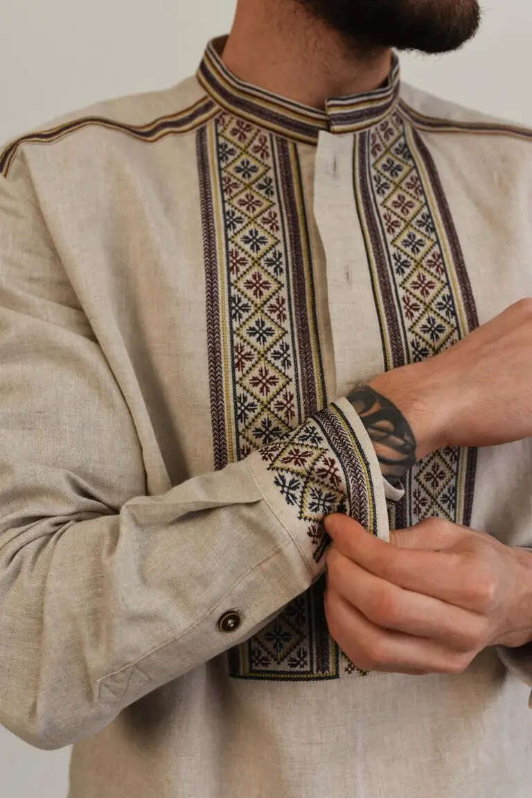 Вишиванка чоловіча Яків Вишитий одяг для усієї родини 13104