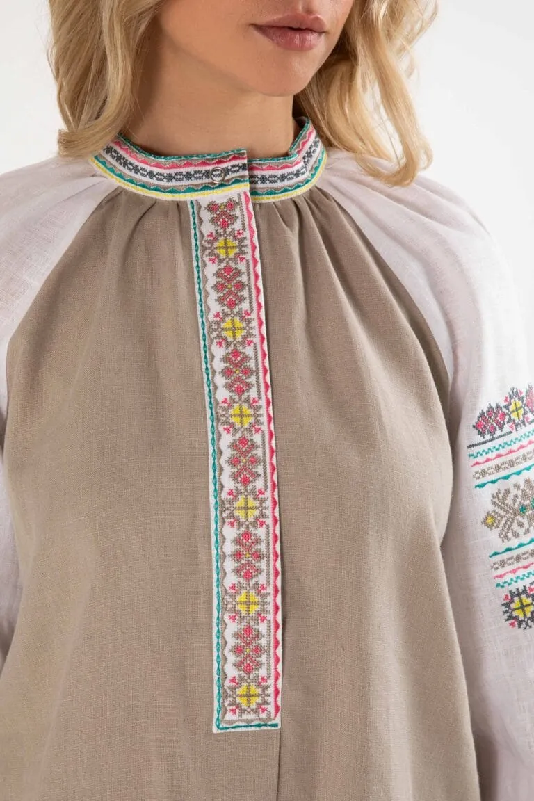 Вишиванка жіноча Кропивниччина Вишитий одяг для усієї родини 21103