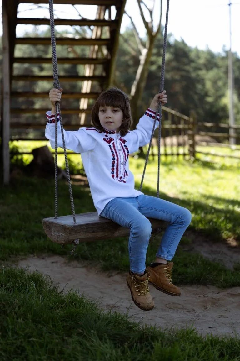 Вишиванка для хлопчика Городоцький шов Вишитий одяг для усієї родини 24013