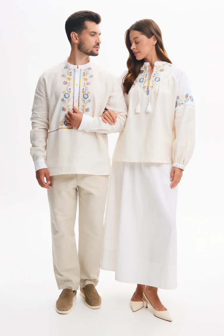 Women’s Embroidered shirt Tree of Knowledge Ukrainian brand of embroidered clothing 43701