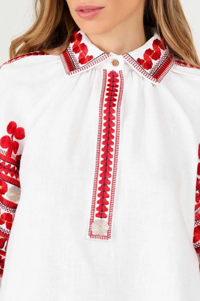 Вишиванка жіноча Городоцький шов Вишитий одяг для усієї родини 23398