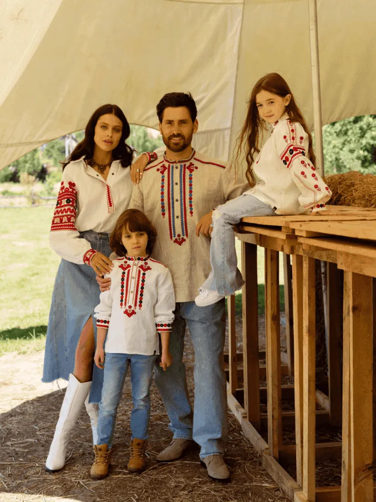Вишиванка чоловіча Городоцький шов Вишитий одяг для усієї родини 23953