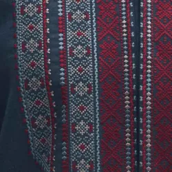 Men’s Embroidered shirt “Polonyna,” Dark Blue