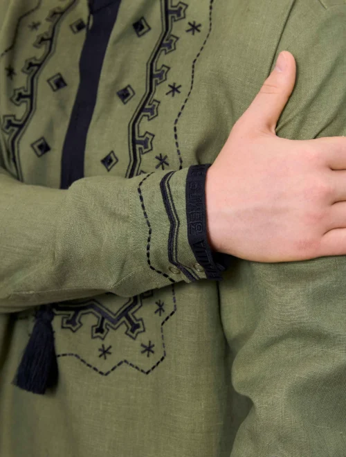 Вишиванка чоловіча Оберіг Вишитий одяг для усієї родини 31563