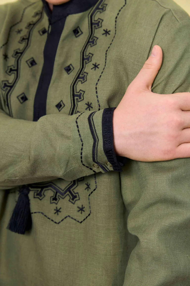 Вишиванка чоловіча Оберіг Вишитий одяг для усієї родини 31563