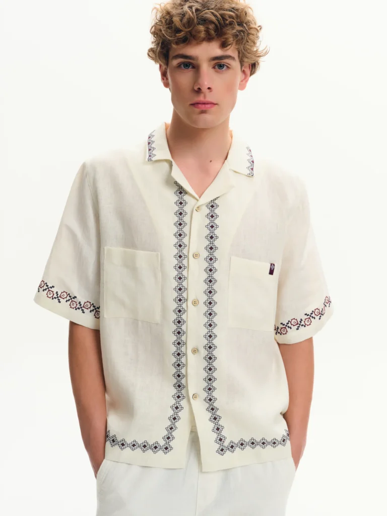 Men’s Embroidered shirt, Brovary Ukrainian brand of embroidered clothing 40552