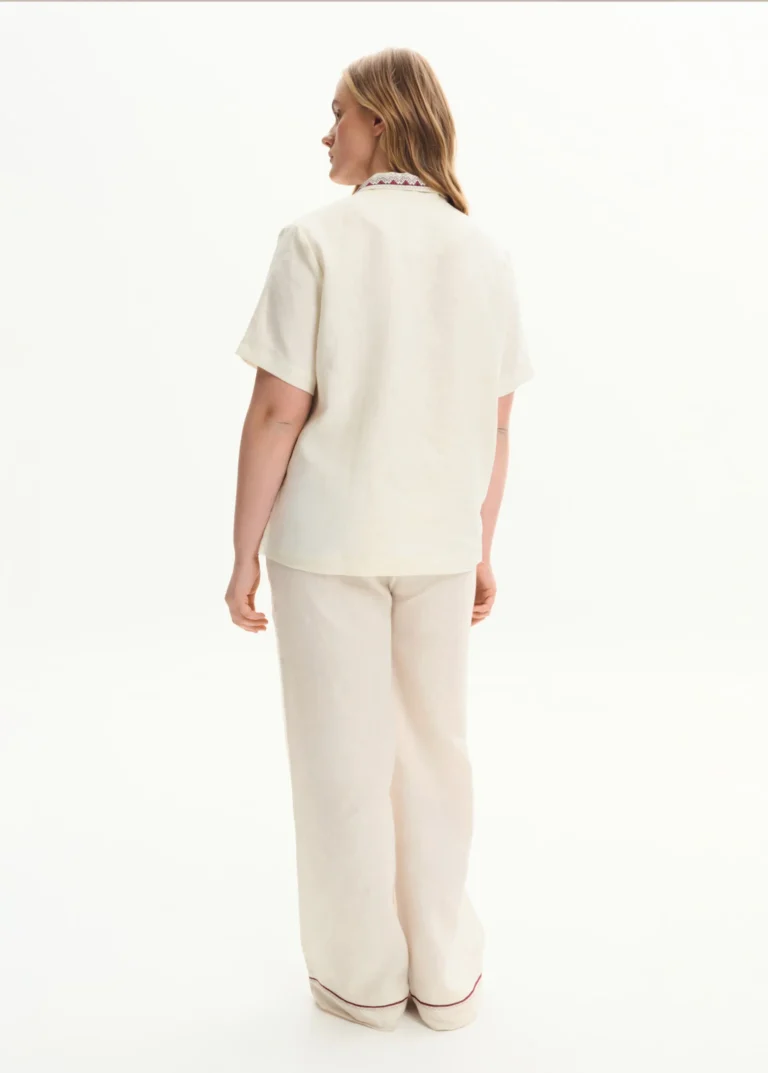 Embroidered Pants from Troyeshchyna Ukrainian brand of embroidered clothing 40560