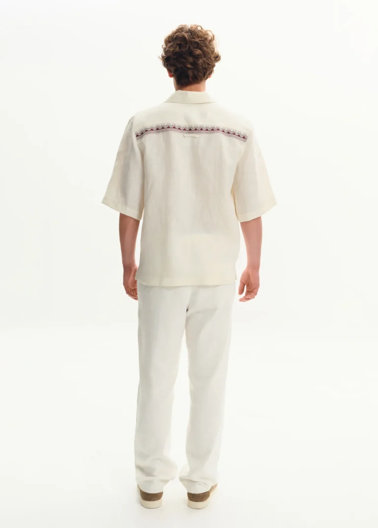 Men’s Embroidered shirt, Troyeshchyna Ukrainian brand of embroidered clothing 40565