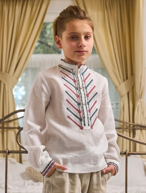 Вишиванка чоловіча Горгани Вишитий одяг для усієї родини 34772