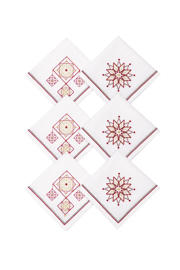 Набір серветок Зоря та Павук Вишитий одяг для усієї родини 35494