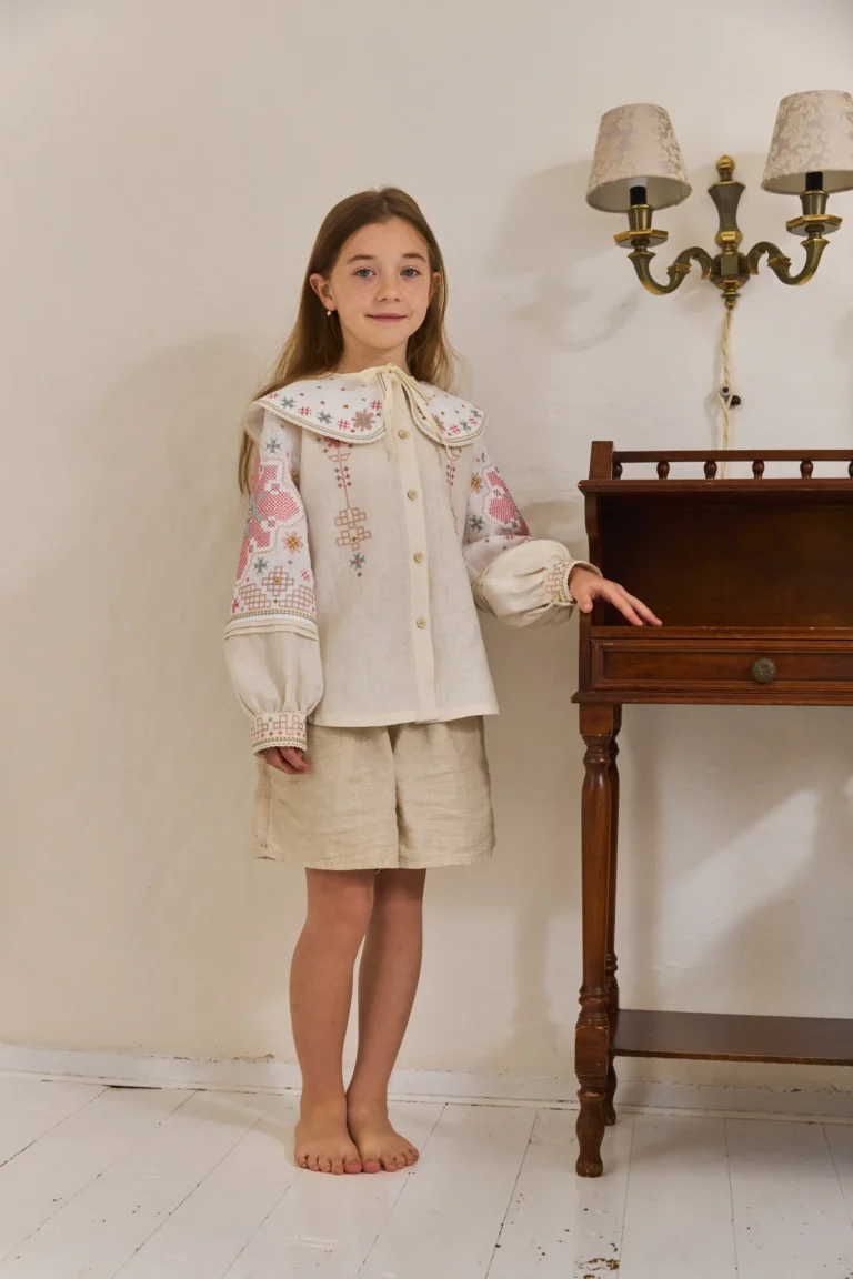 Вишиванка для дівчинки Світанок Вишитий одяг для усієї родини 35348