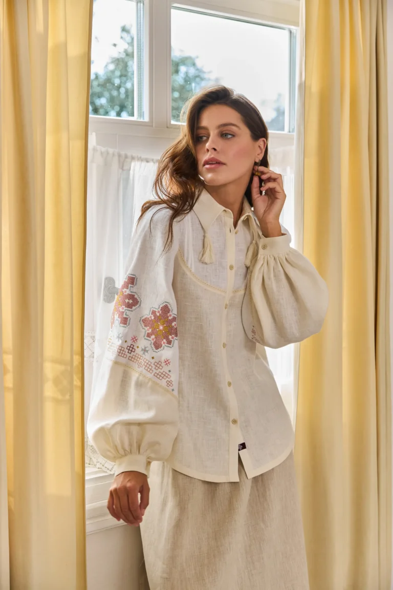 Вишиванка жіноча Світанок Вишитий одяг для усієї родини 35358