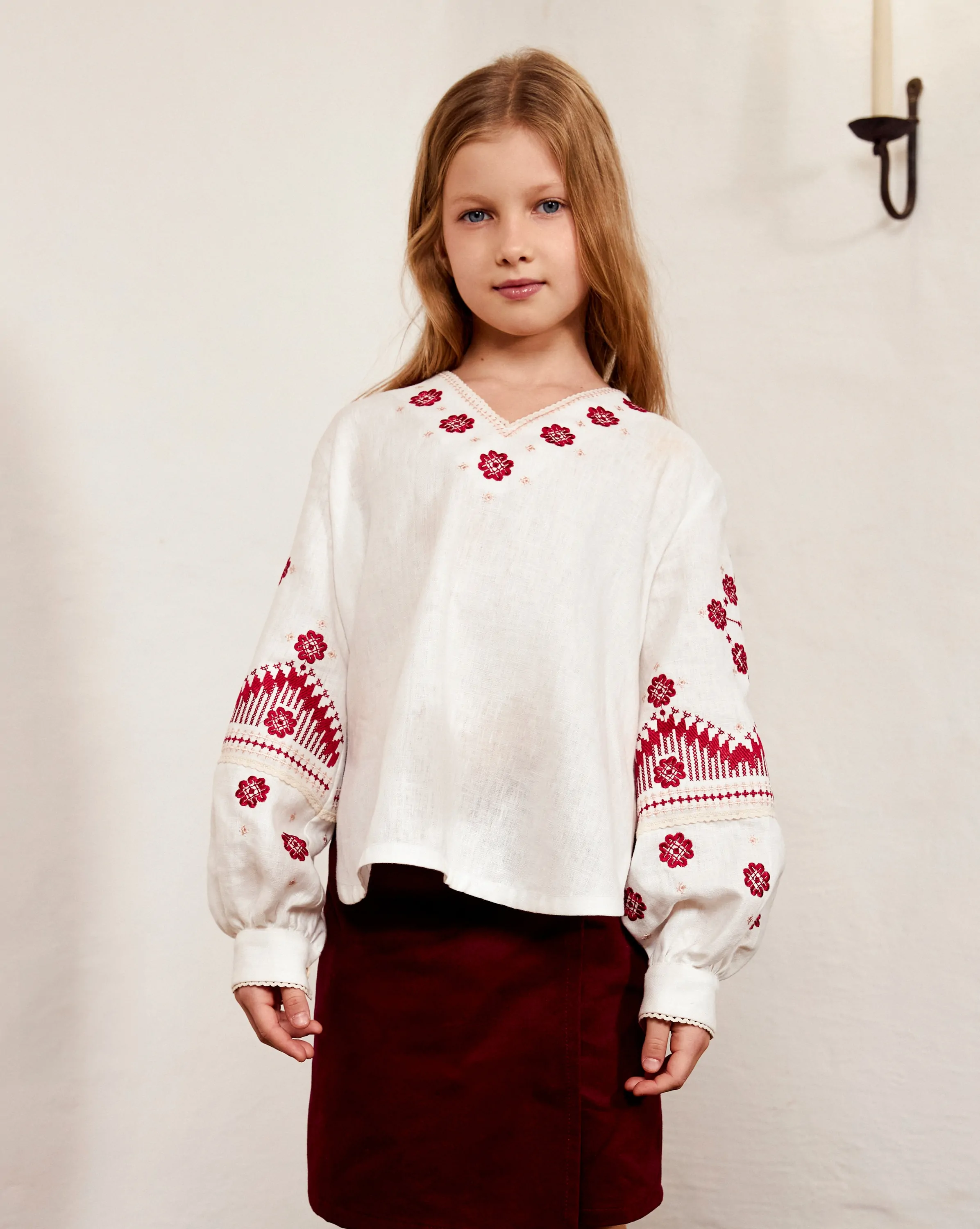 Вишиванка для дівчинки Диво Вишитий одяг для усієї родини 35966