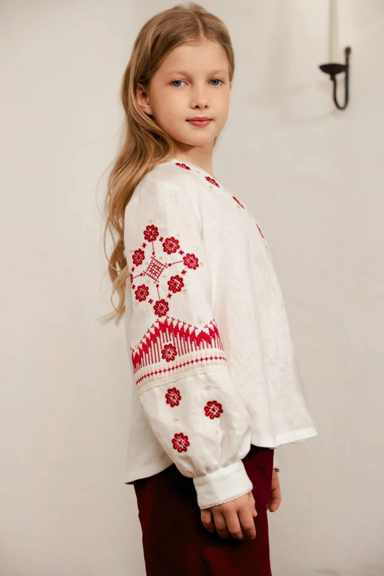 Вишиванка для дівчинки Диво Вишитий одяг для усієї родини 35964