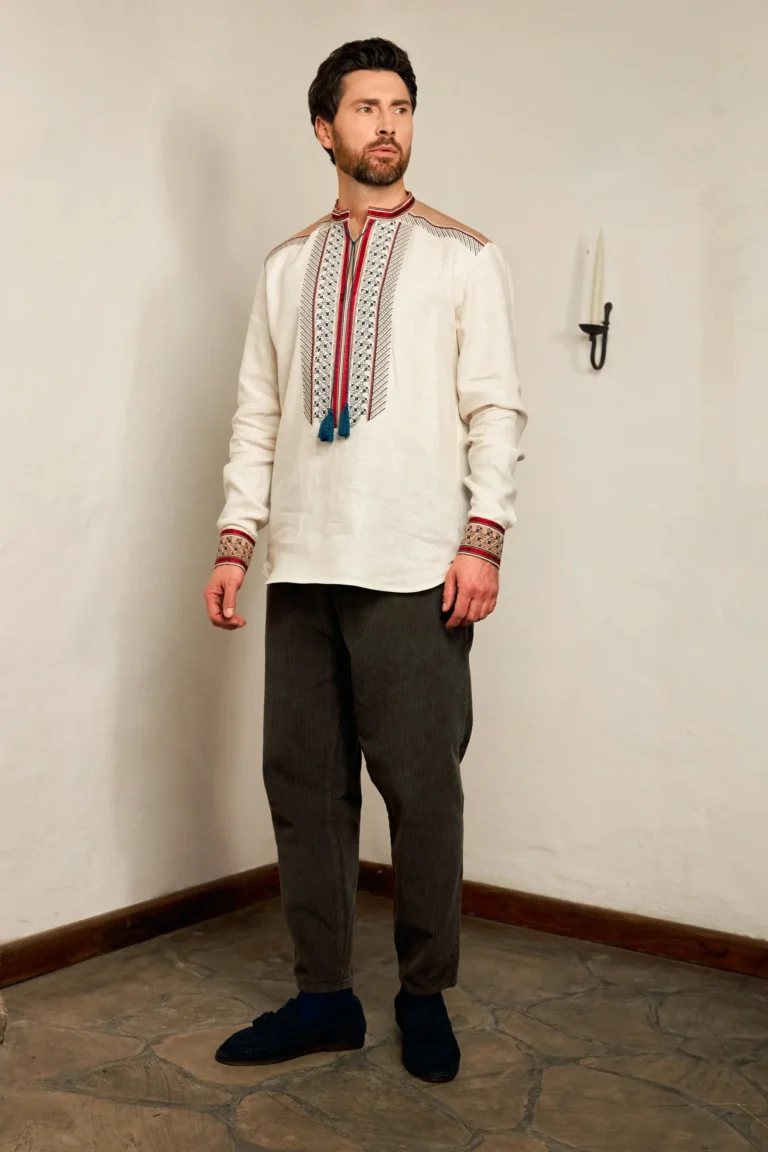 Men’s Embroidered shirt from the Dnipro Region Ukrainian brand of embroidered clothing 36423