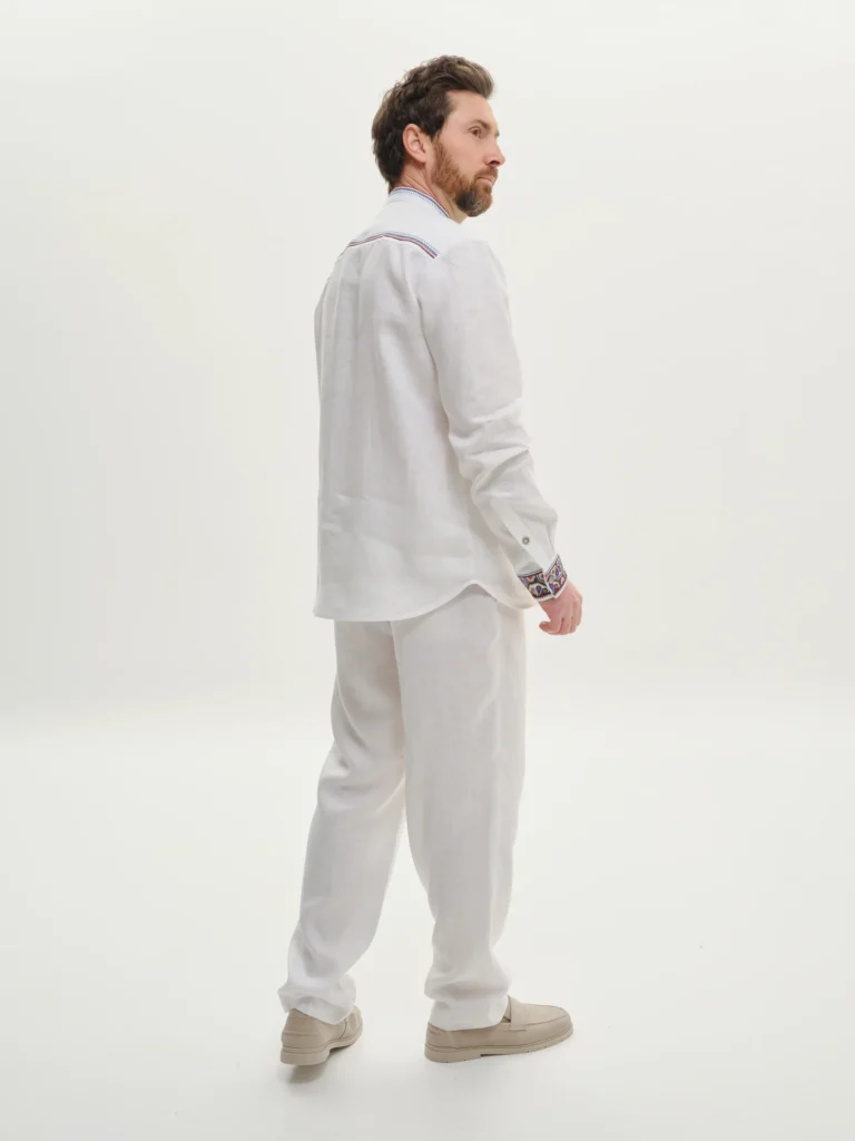Men’s Embroidered shirt “Beskydy” Ukrainian brand of embroidered clothing 37483