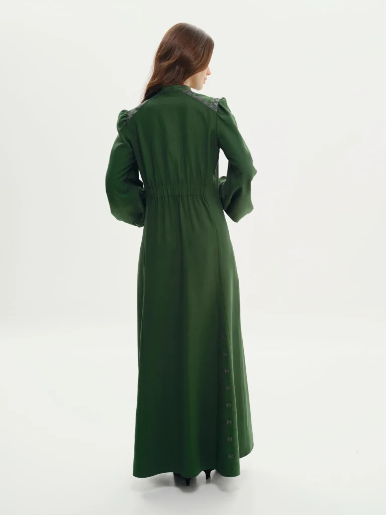 Embroidered Evening Dress Ukrainian brand of embroidered clothing 37473