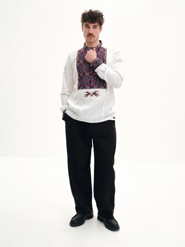 Вишиванка чоловіча Яфиновий цвіт Вишитий одяг для усієї родини 38342