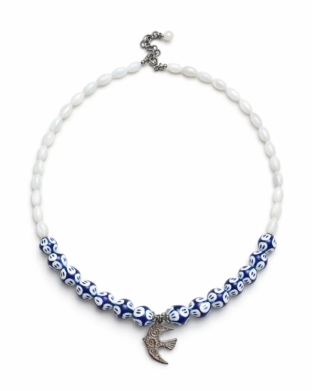 Намисто пташка зі скляними намистинами Вишитий одяг для усієї родини 38295