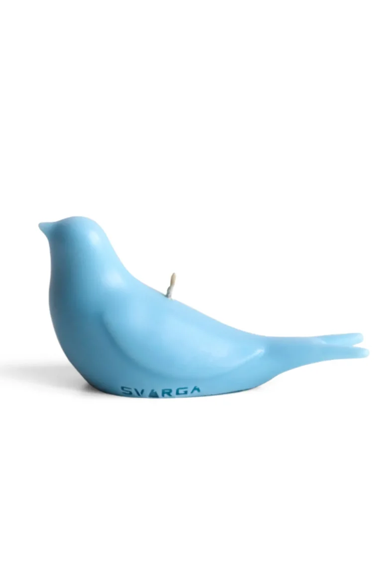 Свічка воскова Ластівка блакитна Вишитий одяг для усієї родини 38586