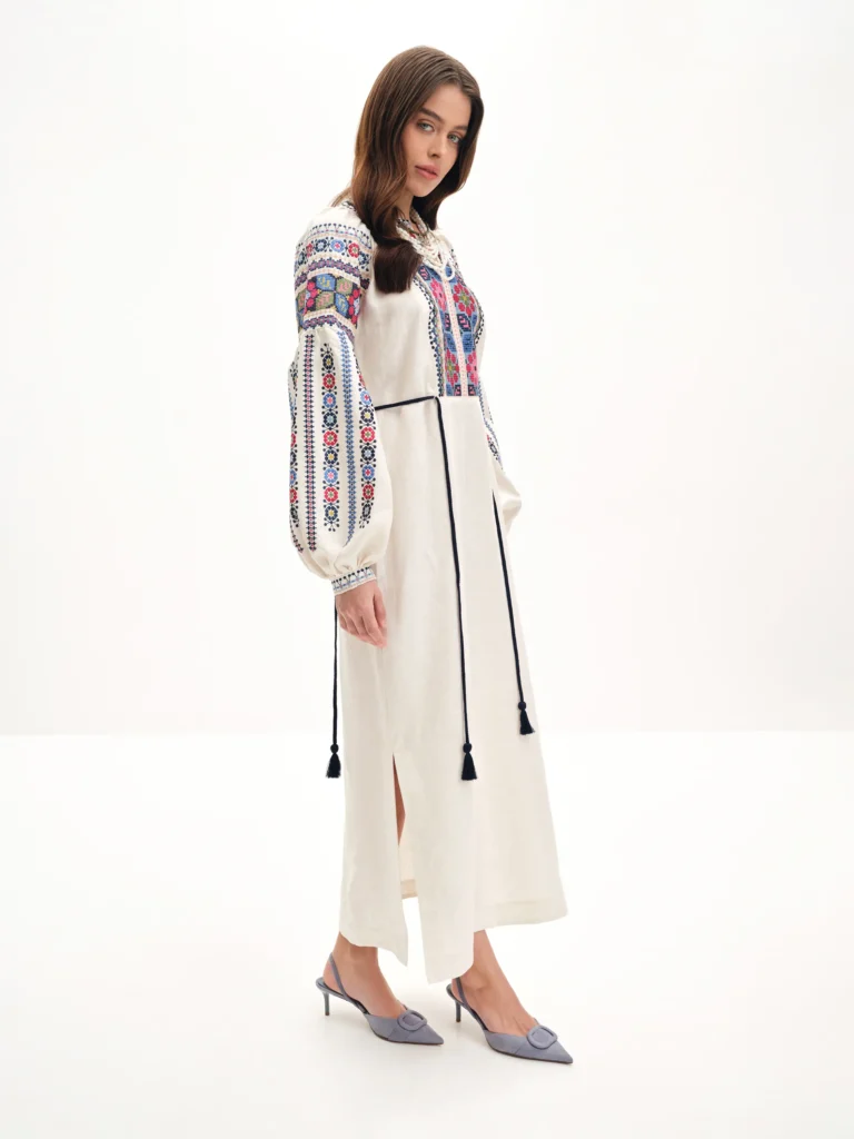Kolomyika Embroidered Dress Ukrainian brand of embroidered clothing 38391