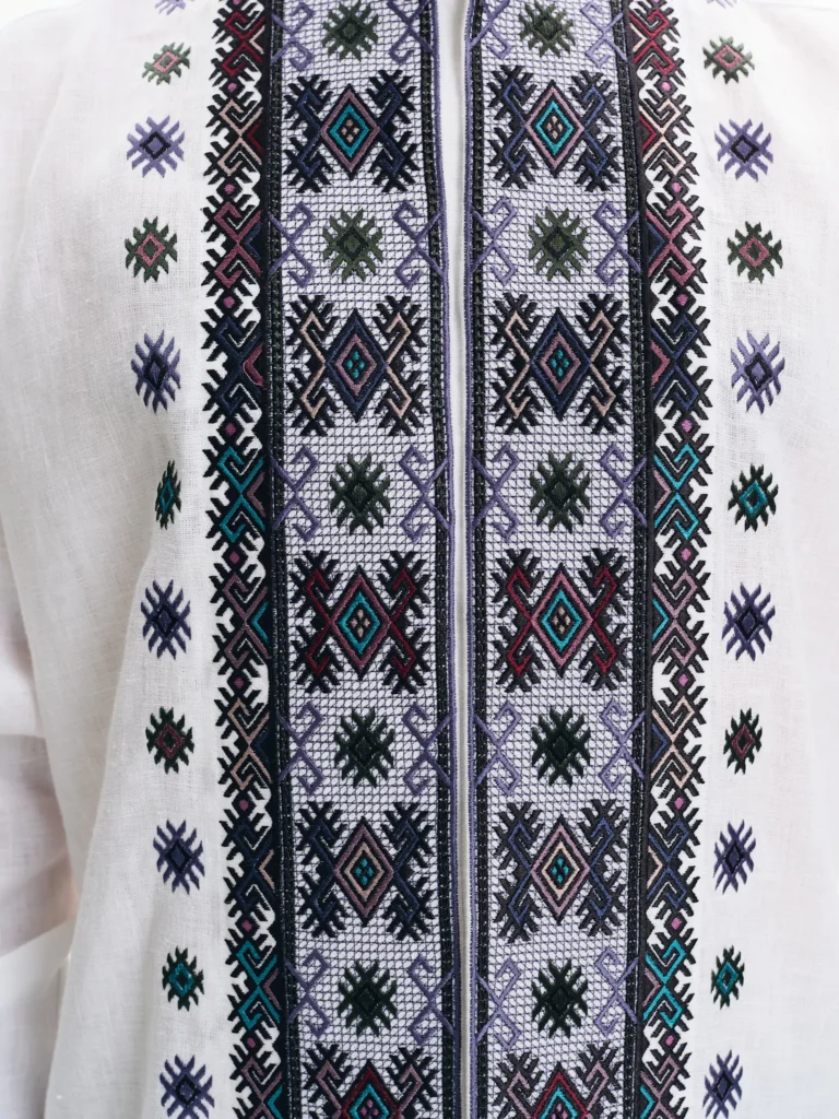 Men’s Embroidered shirt “Sokolivka” Ukrainian brand of embroidered clothing 39624