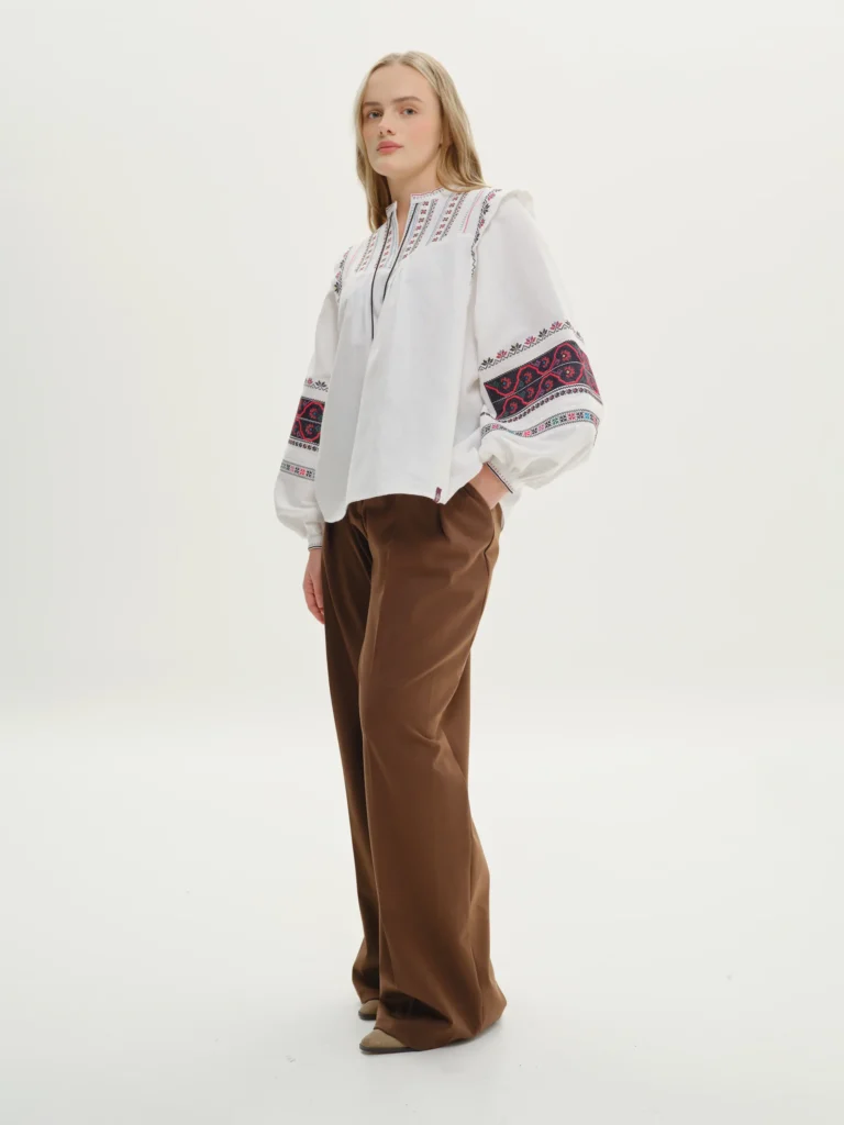 Women’s Embroidered shirt from Podillia Ukrainian brand of embroidered clothing 39793